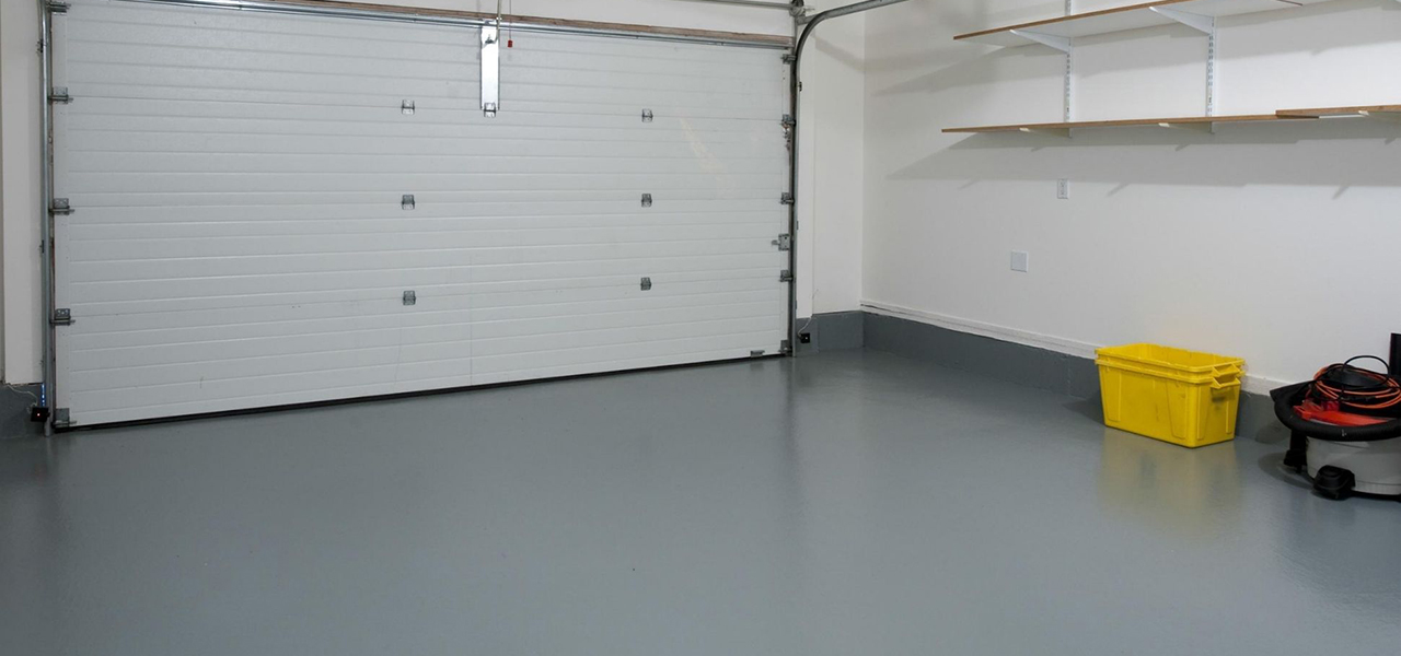 Beautiful grey Garage Floor Coating from Sjp Epoxy Flooring